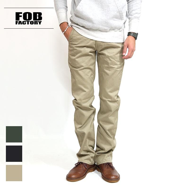 FOBファクトリー ナローフュージョントラウザー F0444 : 服道楽 FOBファクトリー ナローフュージョントラウザー F0444 : 服道楽
