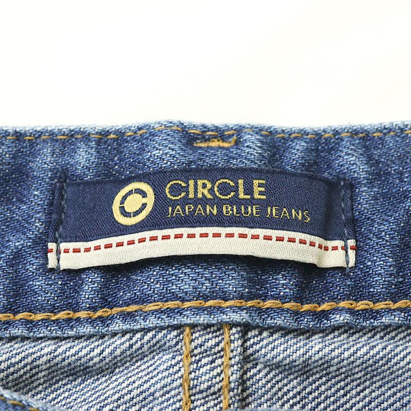 JAPAN BLUE JEANS/ジャパンブルージーンズ J404 CIRCLE クラシックストレート 12.5oz アフリカ綿セルヴィッチ Aging Wash｜fukuraku-store｜14