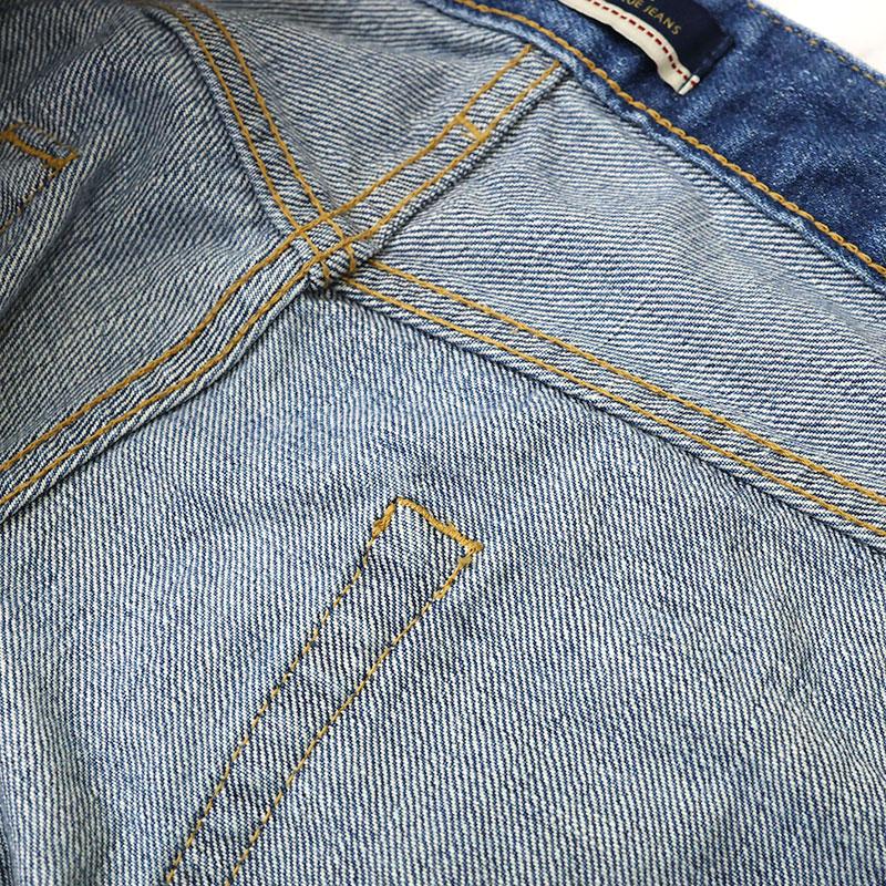 JAPAN BLUE JEANS/ジャパンブルージーンズ J404 CIRCLE クラシックストレート 12.5oz アフリカ綿セルヴィッチ Aging Wash｜fukuraku-store｜15