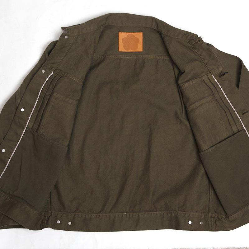 桃太郎ジーンズ（MOMOTARO JEANS） #002 DENIM JACKET - MOSS : 服道楽
