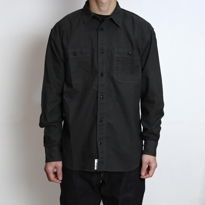 桃太郎ジーンズ（MOMOTARO JEANS） LINEN L/S SHIRT【ボタニカルダイ