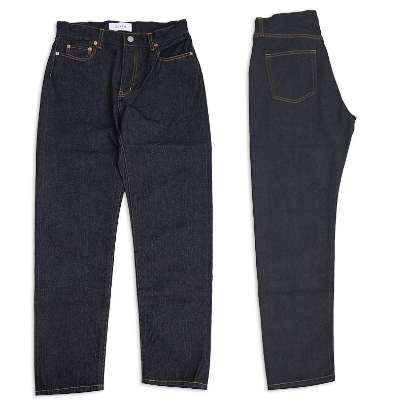SETTO（セット） （セット）TAPERED JEANS/テーパードジーンズ【ワン 