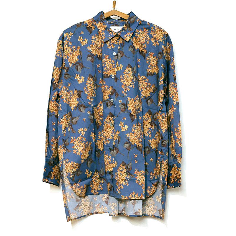SETTO セット　LIBERTY リバティ　シャツ　ブラウス SETTO（セット） LIBERTY SHIRT リバティシャツ : 服道楽