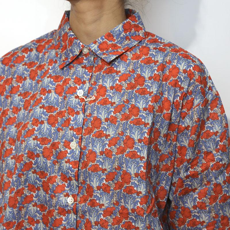 SETTO セット　LIBERTY リバティ　シャツ　ブラウス SETTO（セット） LIBERTY SHIRT リバティシャツ : 服道楽