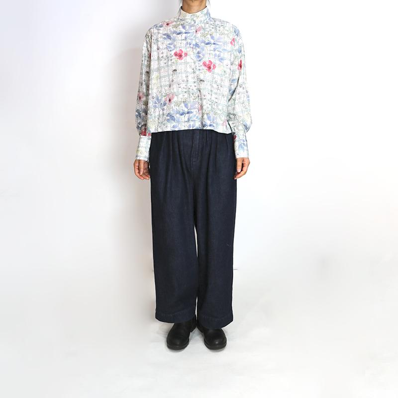 SETTO（セット） （セット）LIBERTY OKKAKE SHIRT/リバティオッカケ