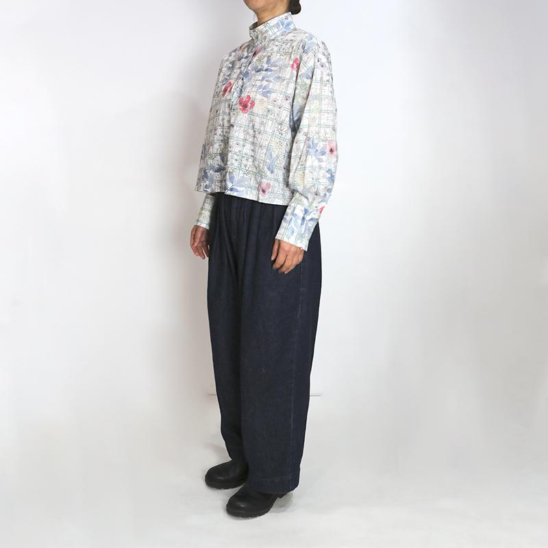 SETTO（セット） （セット）LIBERTY OKKAKE SHIRT/リバティオッカケ