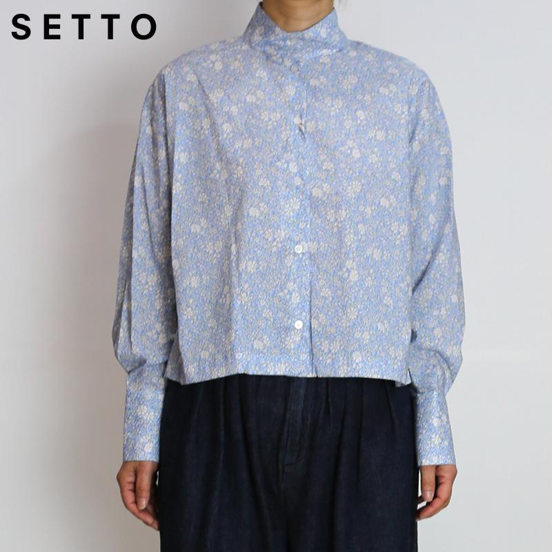 SETTO（セット） （セット）LIBERTY OKKAKE SHIRT/リバティオッカケ 
