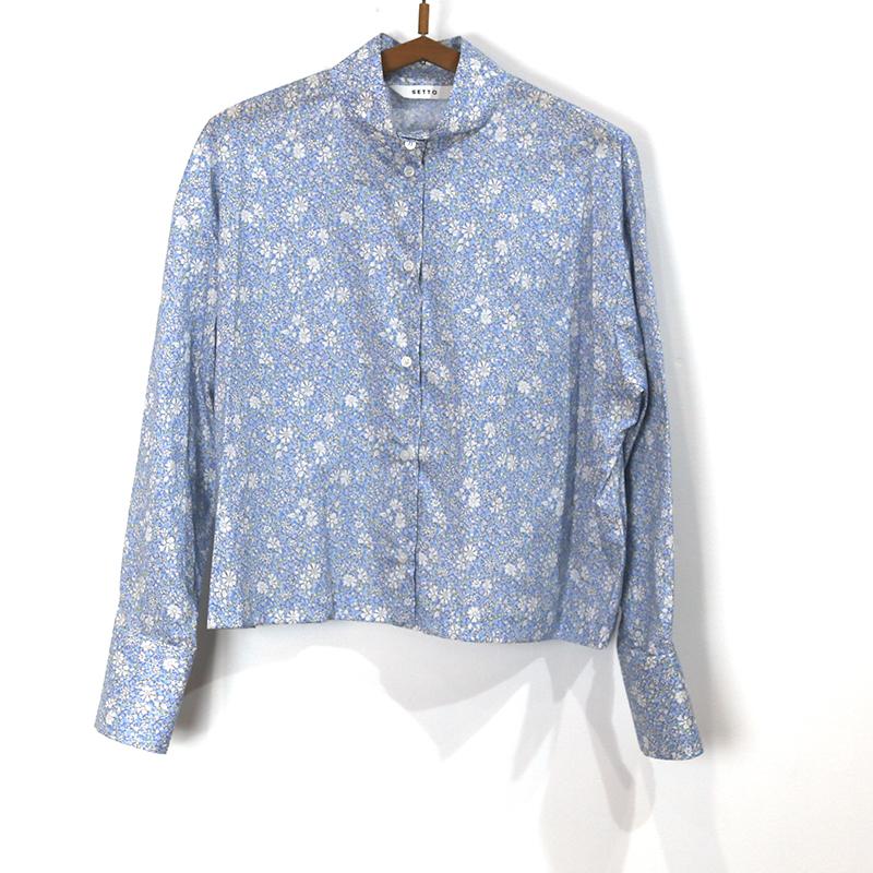 SETTO（セット） （セット）LIBERTY OKKAKE SHIRT/リバティオッカケ 