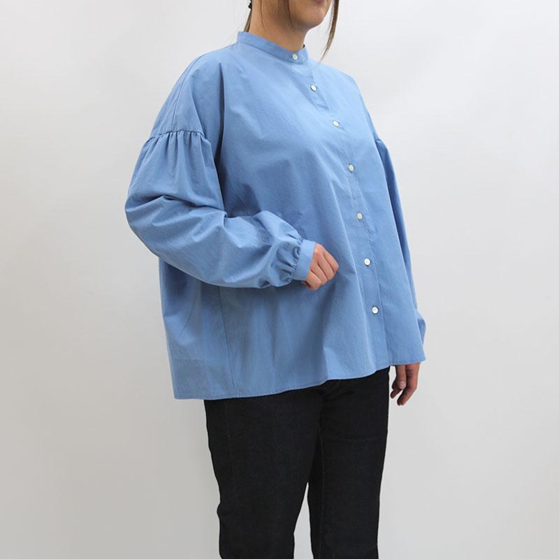 SETTO PUFFY SHIRT バルーンスリーブ 長袖 サックスブルー SETTO（セット） PUFFY SHIRT /パフィーシャツ : 服道楽byRODEO&ANSWER