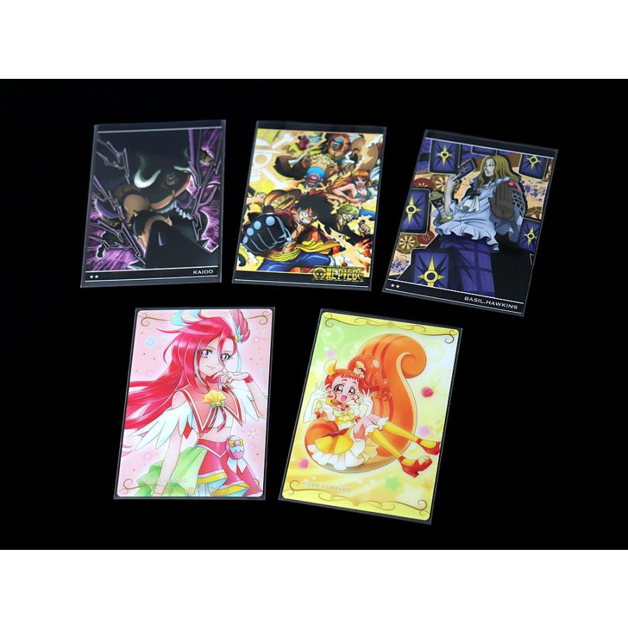 OPP袋 トレカ用 カード スリーブ テープなし 1000枚 61x88mm S6.1-8.8