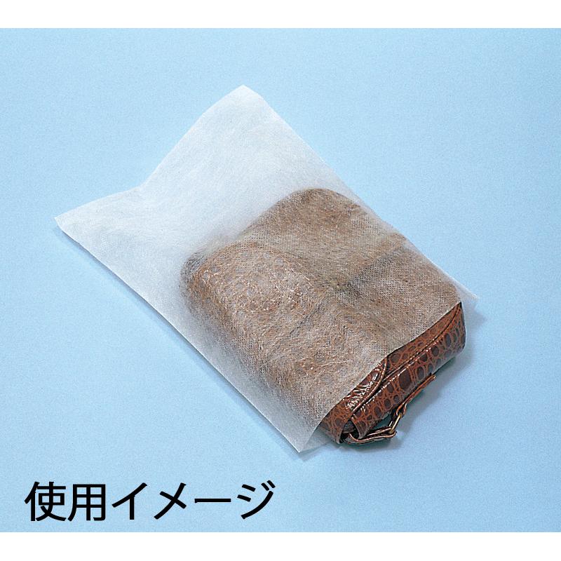 ノンパピエバッグ 不織布袋 緩衝材 梱包材 白 45-50 20枚 #008735001｜fukuro-oukoku｜02