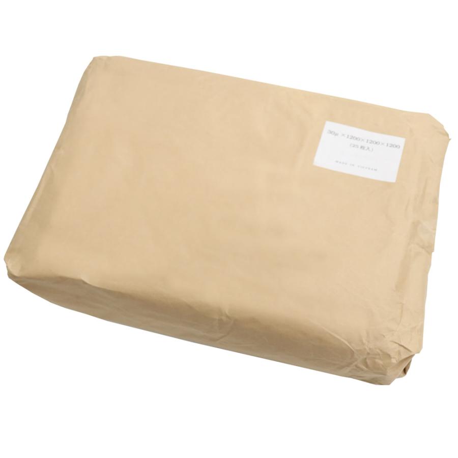 パレットカバー 25枚入 透明 ポリエチレン 1200x1200x1200 : 袋の王国