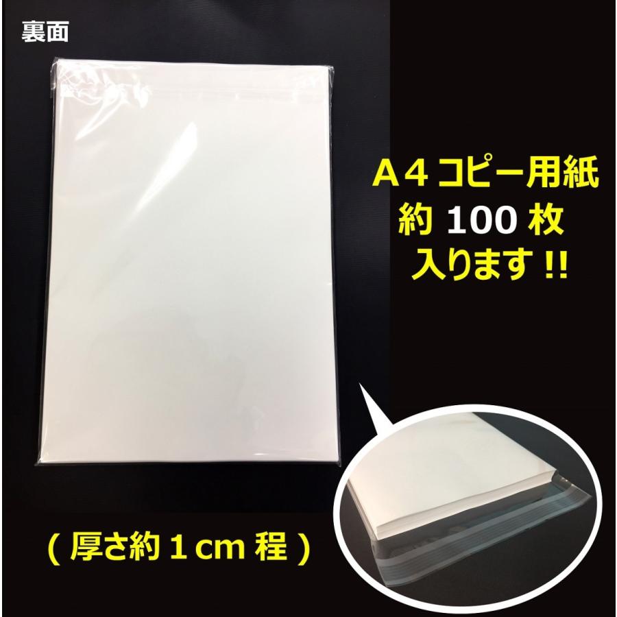 クリアパック(OPP袋)テープ付き230×320 A4大用 100枚 40ミクロン