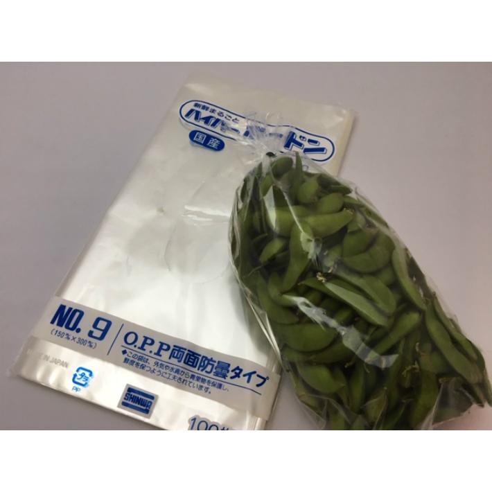 OPP ハイパーボードン #20 NO.9 4穴 0.02×150×300mm 1000枚入 信和