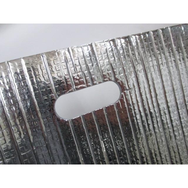 持ち手あり】 保冷バッグ ミラクルパック 平袋 L (35-3)【10入 持ち手あり】 保冷バッグ ミラクルパック 平袋 L (35-3)【10入