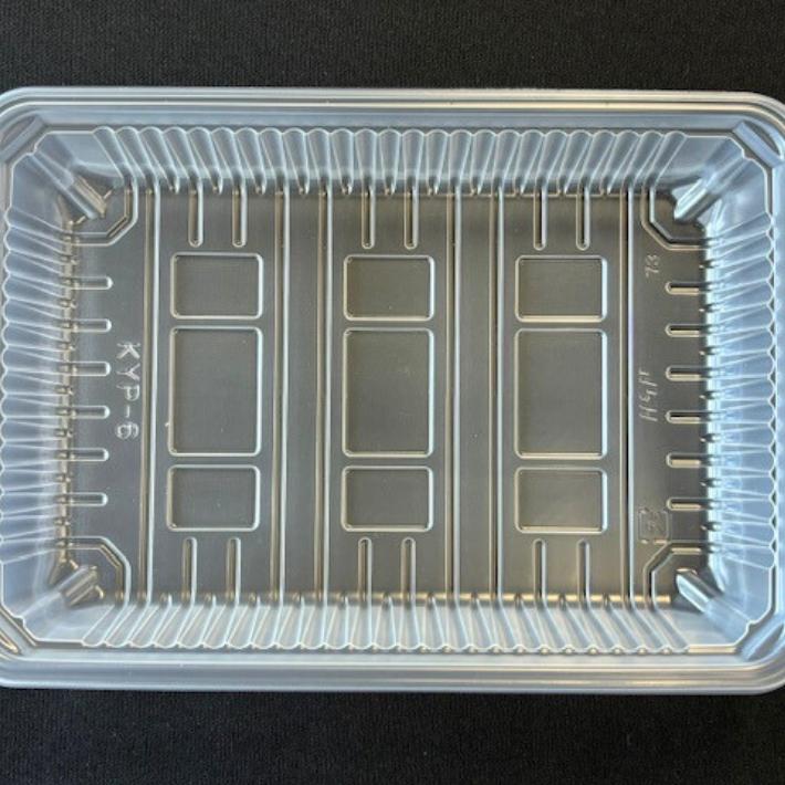 北原産業 KYP-6 100枚 175×123×34mm PP 汎用弁当容器 蓋付 北原産業 KYP-6 100枚 175×123×34mm PP 汎用弁当容器 蓋付