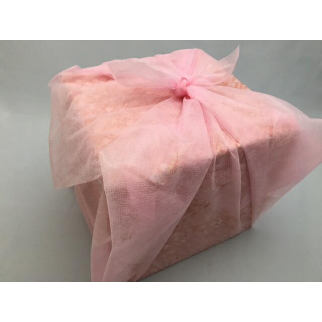 不織布 風呂敷 ピピ ピンク 無地 75×75 cm 20枚 ポリプロピレン不織布 