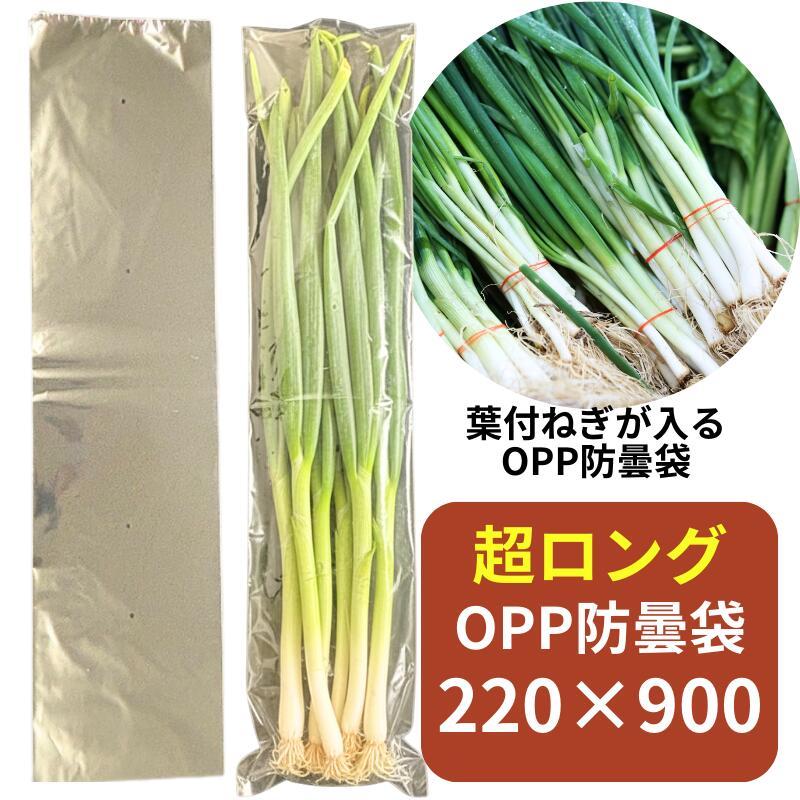 オリジナル OPP ボードン #25×220×900 4穴 0.025×220×900mm 防曇袋 野菜袋 出荷袋 長物袋 鮮度 ボードン 長物 ロング