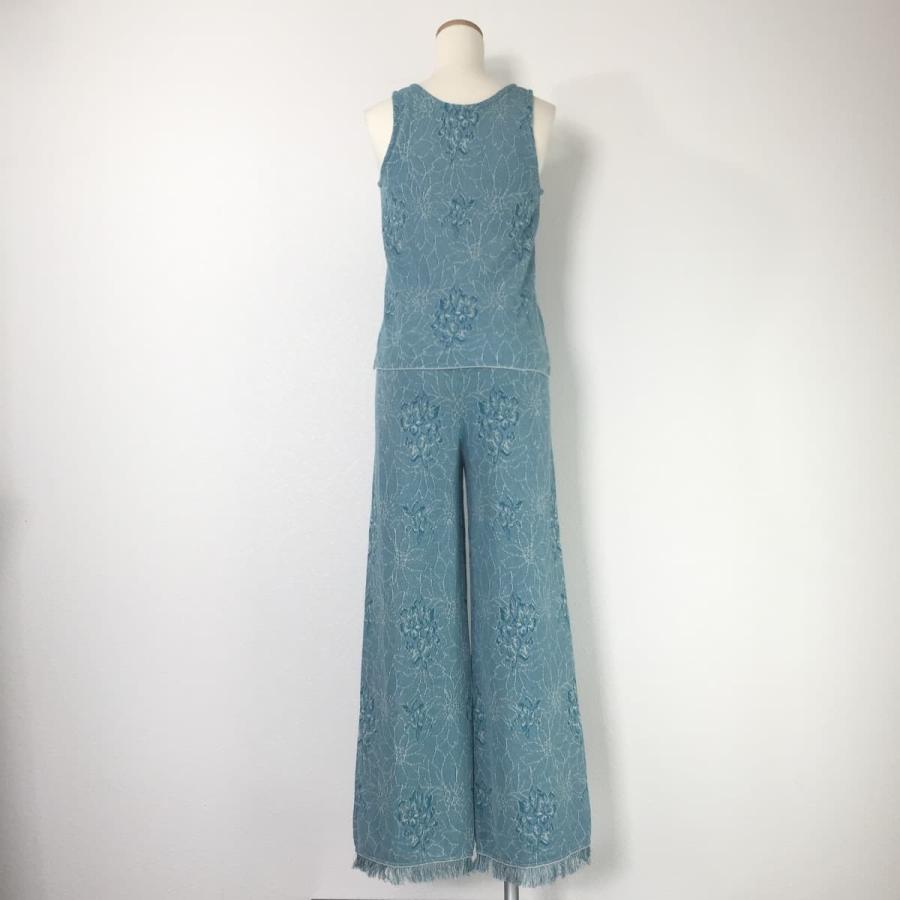 Ameri アメリヴィンテージ ZOE 2WAY PETITE KNIT JACQUARD PANTS Ameri アメリヴィンテージ ZOE 2WAY PETITE KNIT JACQUARD PANTS