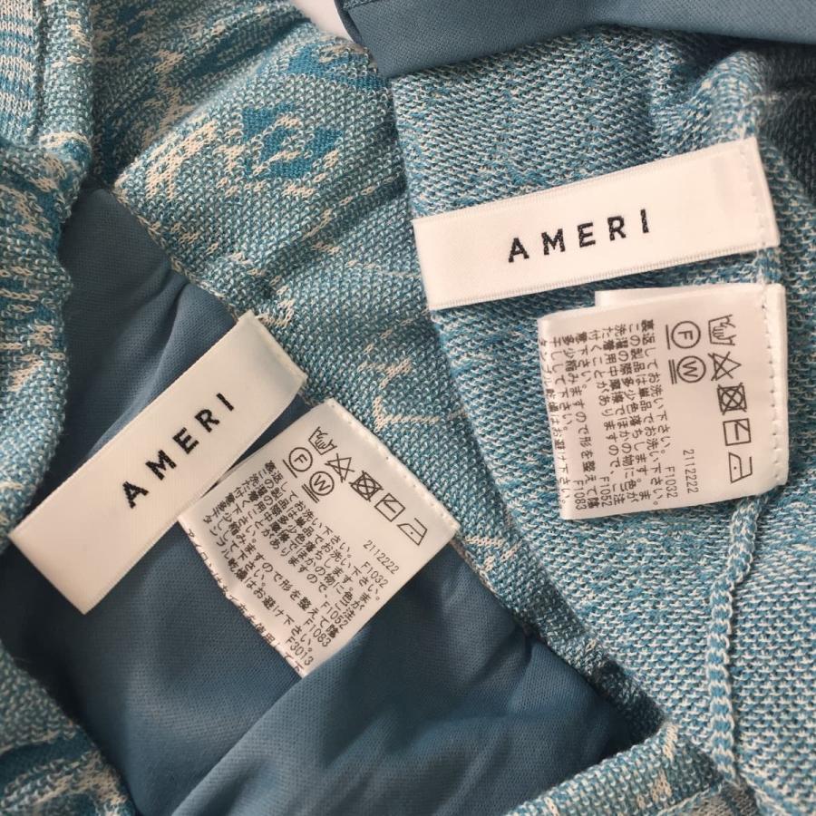 Ameri アメリヴィンテージ ZOE 2WAY PETITE KNIT JACQUARD PANTS Ameri アメリヴィンテージ ZOE 2WAY PETITE KNIT JACQUARD PANTS