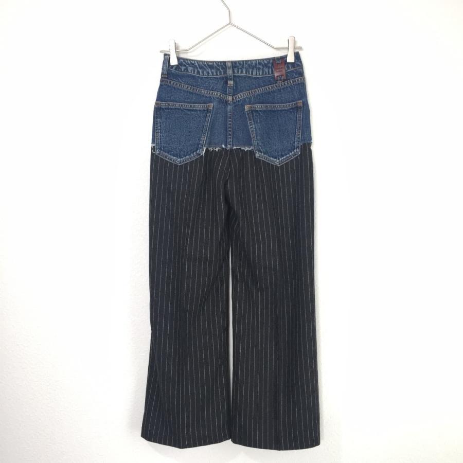 Ameri VINTAGE アメリヴィンテージ DENIM COMBINE PANTS デニムウール  