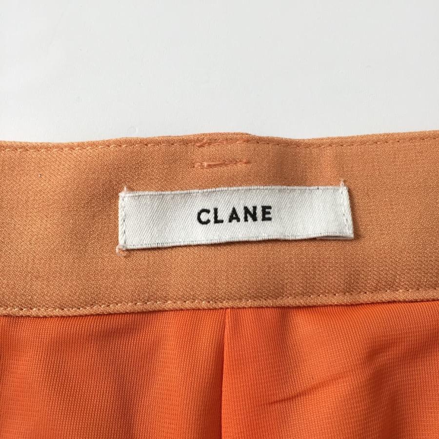 クラネ　ベーシックタックパンツ　オレンジ　新品未使用 CLANE クラネ ベーシックタックパンツ BASIC TUCK PT ワイド