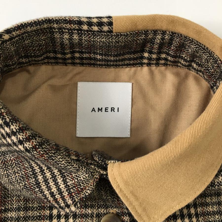 Ameri VINTAGE - AMERI チェックシャツジャケット Ameri アメリ CHECK SHIRT JACKET チェックシャツジャケット