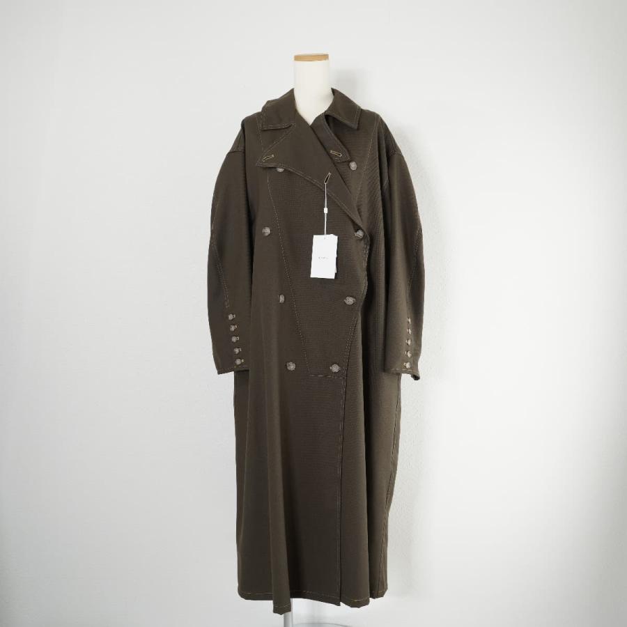 Ameri 未使用 22AW アメリ WAVE FRONT OVER COAT ウエーブ Ameri 未使用 22AW アメリ WAVE FRONT OVER COAT ウエーブ