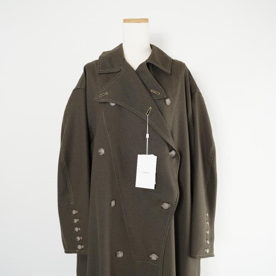 Ameri 未使用 22AW アメリ WAVE FRONT OVER COAT ウエーブ Ameri 未使用 22AW アメリ WAVE FRONT OVER COAT ウエーブ