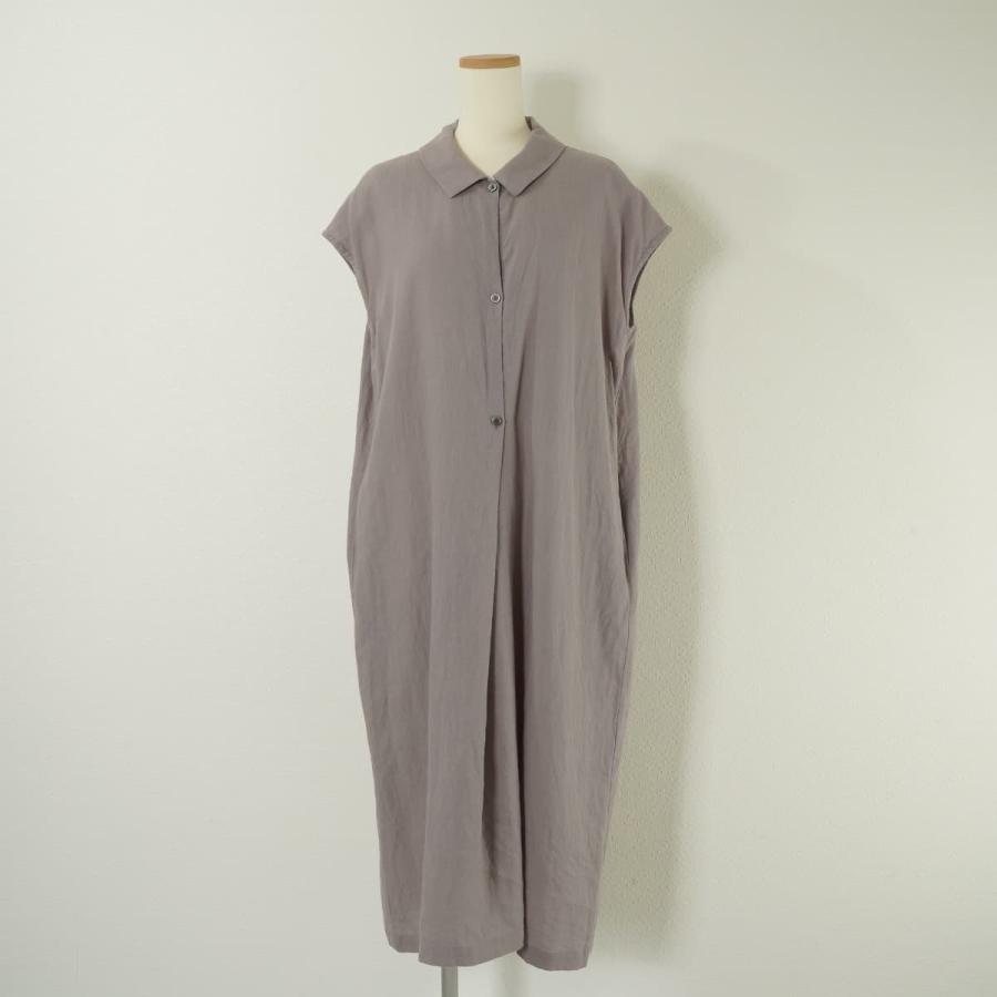 nooy 定価3.9万 ヌーイ リネンワッシャーダブルドレス シャツ  