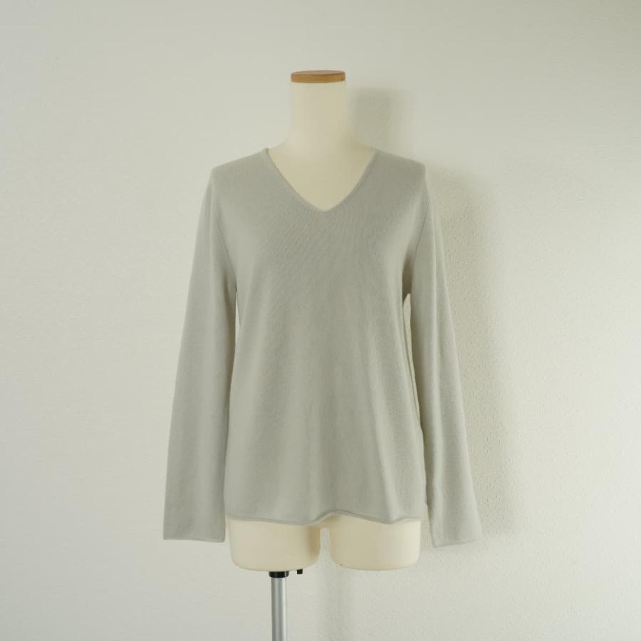 GALERIE VIE ギャルリー・ヴィー カシミヤ 100% Vネックニット