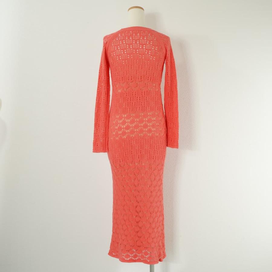 Ameri 未使用 AMERI アメリ CROCHET RAGLAN LONG DRESS クロシェ Ameri 未使用 AMERI アメリ CROCHET RAGLAN LONG DRESS クロシェ
