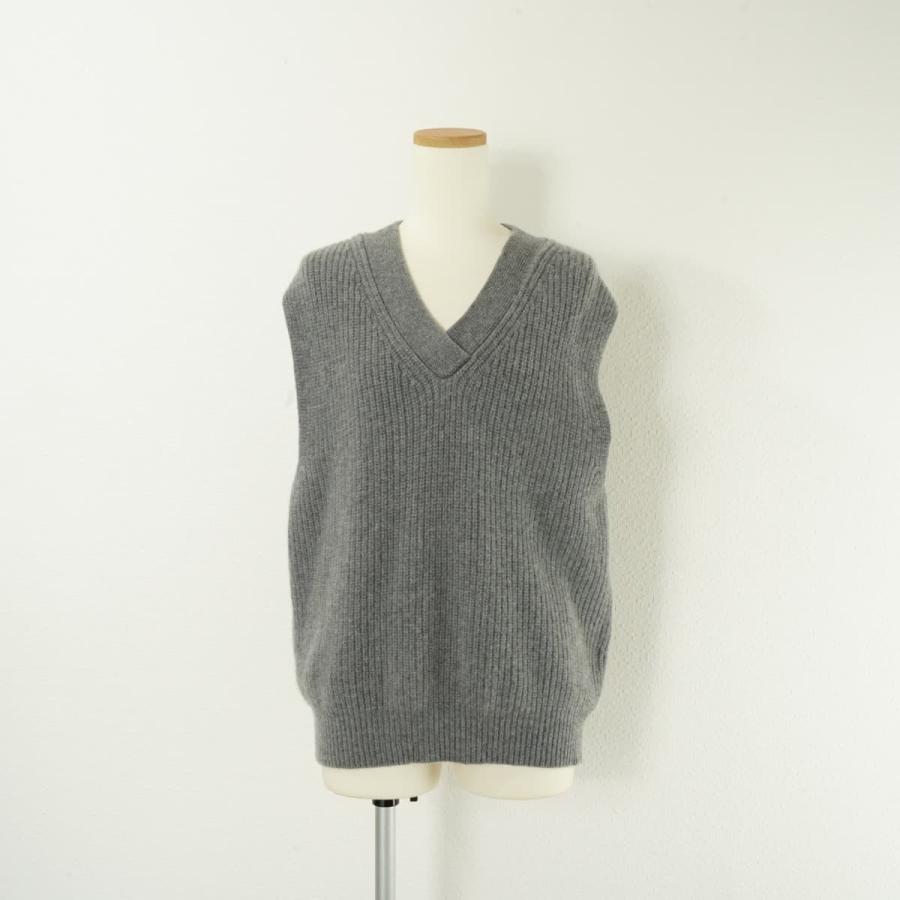 L'Appartement（アパルトモン） ウール カシミア ニット ベスト プル