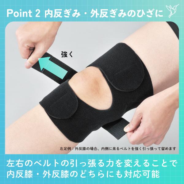 bonbone □公式□ 膝 サポーター 膝裏クロスXG ダイヤ工業 ひざ 軟骨