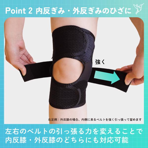 bonbone □公式□ 膝 サポーター 薄型 膝裏クロスXG ダイヤ工業 ひざ