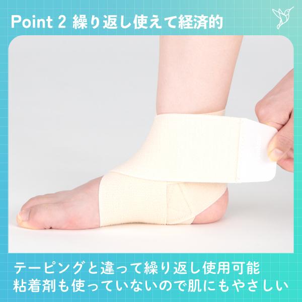 bonbone □公式□ 足首 サポーター フリーサポーターAM XL（LL