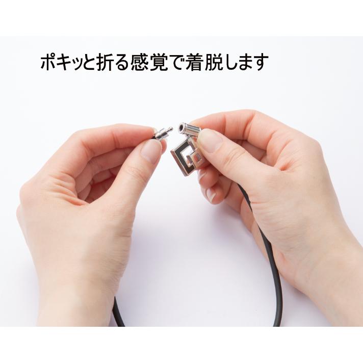 Colantotte TAO コラントッテ TAOネックレス AURA ブラック/レッドラメ 磁気ネックレス 首こり 肩こり ネックレス スポーツ ギフト_1