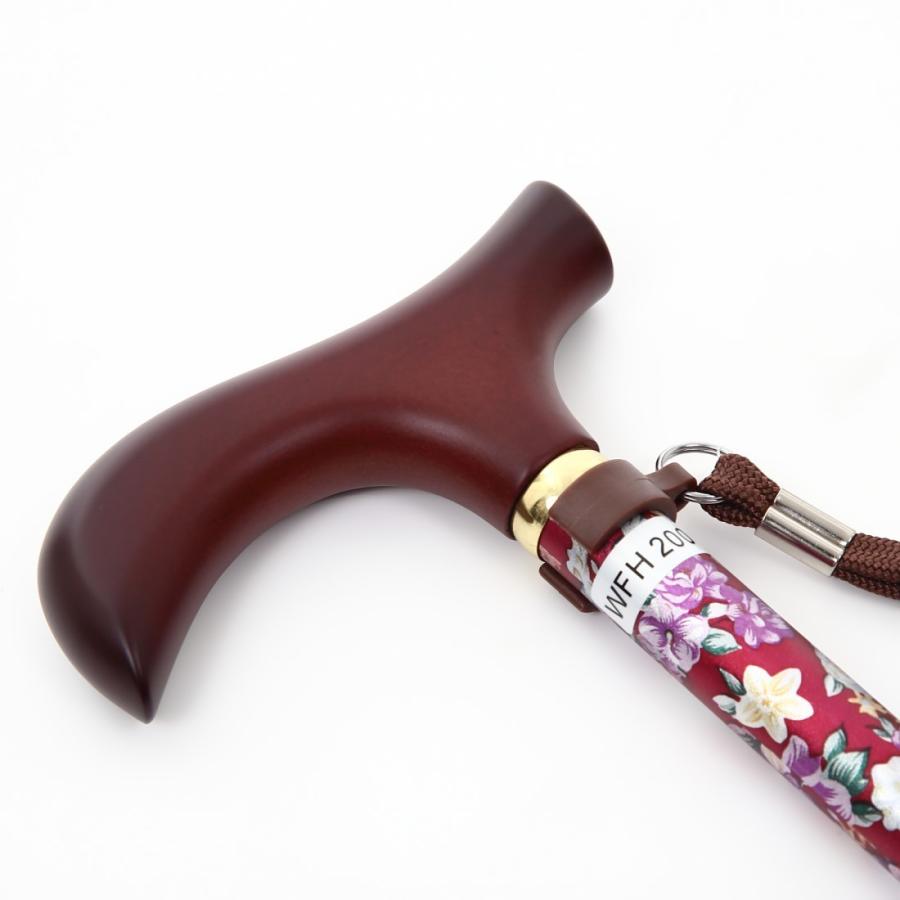 新しい ウェルファン 夢ライフステッキ 柄杖折りたたみ伸縮型 花ワイン 杖 介護用品 敬老の日 プレゼント ギフト ウェルファン 夢ライフステッキ 柄杖折りたたみ伸縮型 花ワイン