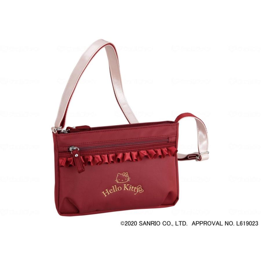 ウェルファン ショルダーバッグ(ハローキティ) ワイン 011101 ウェルファン ショルダーバッグ(ハローキティ) ワイン 011101 : となり