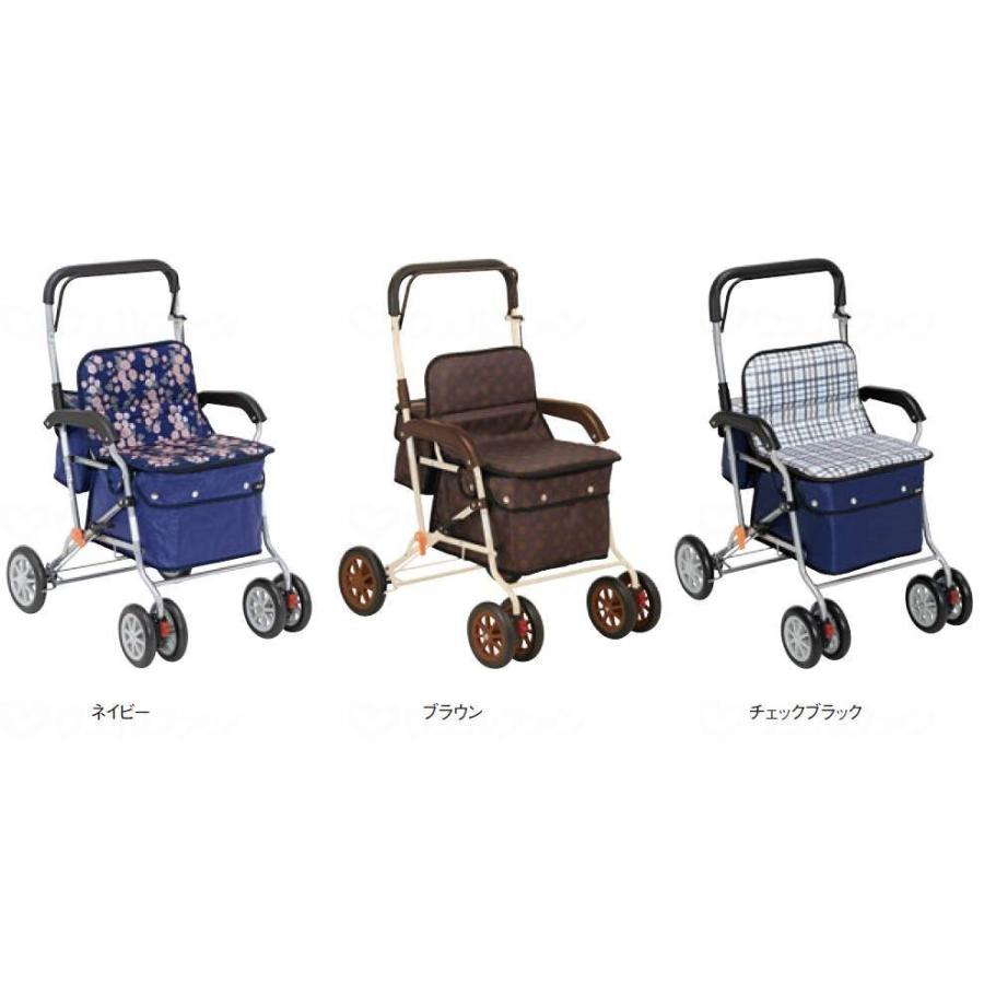Tacaof 幸和製作所 テイコブ シルバーカー ボクスト チェックブラック