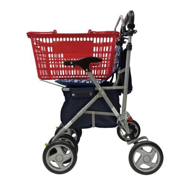 島製作所 シルバーカー パレード チェックNB 高齢者向け ボックス