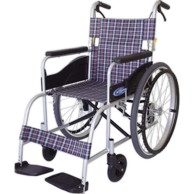 送料無料！日進医療器【NEOシリーズ】自走式車いす 日進医療器】NEOシリーズ 自走介助兼用車椅子 NEO-1W ｜車いすの