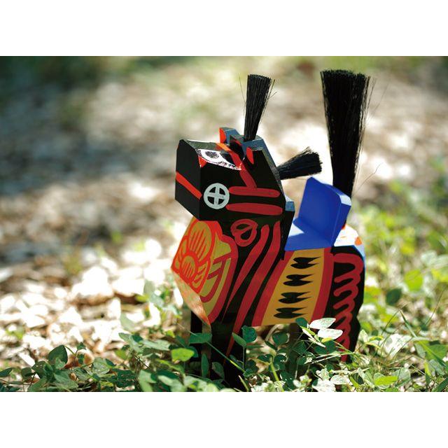 出荷予定：12月〜2026年2月】三春駒（黒）7寸 お中元/贈答品/ギフト