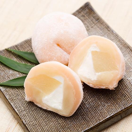 1080円 ファッションの 桑折 桃ふく10個入 果肉と生クリーム入り生菓子 献上桃の郷 桑折町 ももスイーツ お取り寄せ