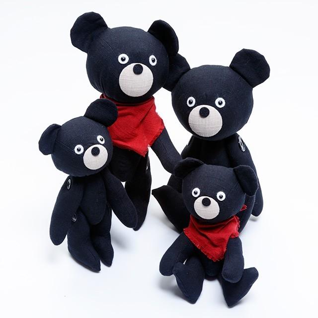 受注生産】会津木綿のぬいぐるみ あいくー 中サイズ お中元/贈答品