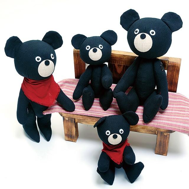 受注生産】会津木綿のぬいぐるみ あいくー 大サイズ お中元/贈答品