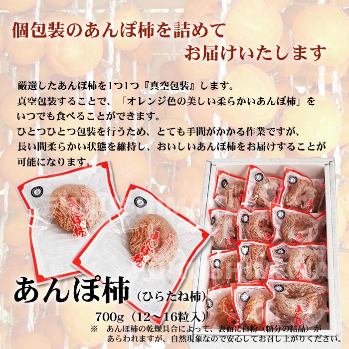 新物入荷‼️干し柿　干柿　アンポ柿　箱込み10kg プレゼント ギフト あんぽ柿 ひらたね柿 約700g 12〜16粒入 福島