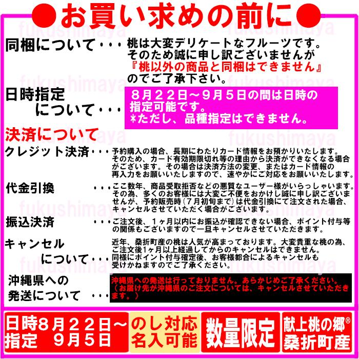 桃 黄金桃 黄貴妃等 福島県 献上桃の郷 桑折町産 1kg箱 3〜5玉入 ※沖縄