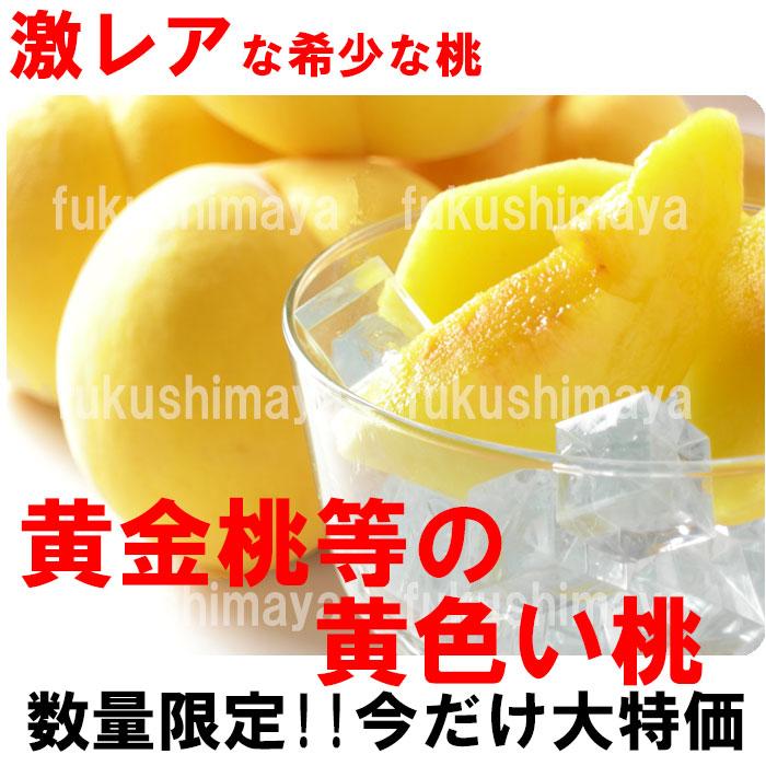 桃 黄金桃 黄貴妃等 福島県 献上桃の郷 桑折町産 5kg箱 12〜18玉入