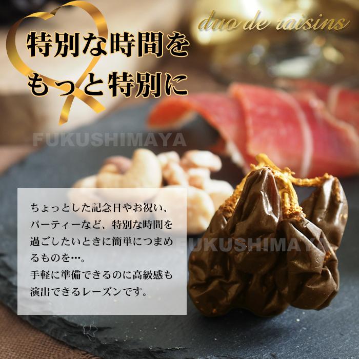 プレゼント ギフト シャインマスカット 干しブドウ duo de raisins (枝